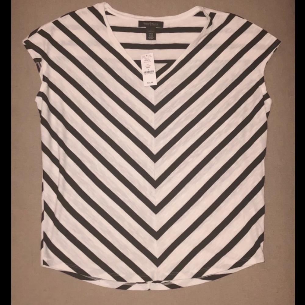 White House|Black Market Stripped Top